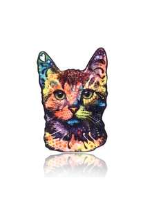 Colorful Cat Brooch Pin For Women Men Graceful Lovely Geometric Flower Animal Brooch Vintage Ethic Scarf Buckle Pin Accessory - Multicolor - View 15