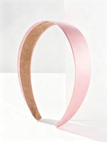 1pc Women's Solid Color Fabric Decorative Headband, Elegant Wide Solid Color Headpiece, Casual Versatile Hair Accessory For Women, Suitable For Daily Wear And Home Use ,Hair Hoop Hairband For Women Head Accessories - Multicolor - View 4