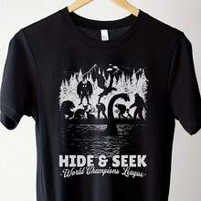 Cryptozoology Shirt, Cryptid Shirt, Mothman Shirt, Bigfoot Shirt, Shirt, Sasquatch Shirt, Shirt, I Want To Believe - 款式9 - 查看 1