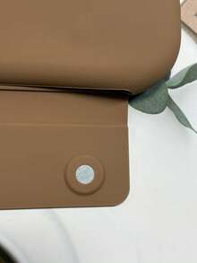 1 Piece Magnetic Silicone Cosmetic Bag, Storage Bag, Large Capacity Beauty Bag, Glasses Case, Makeup Brush Storage Bag, Blush And Eyeshadow Brush Tube, Splash-Proof, Moisture-Proof, Mold-Proof, Dust-Proof, Portable Travel Beauty Tool Bag, Suitable For Home, Commuting, And Traveling.,Christmas Gifts,Pouch,Travel,Gifts For Women,Women's Necessaire,Travel Essential,Pouch,Clutch / Small Handbag,Necessaire,Makeup Organizer,Makeup Organize,Pouch,Brush Holder,Mini Pouch,Large Capacity Pouch