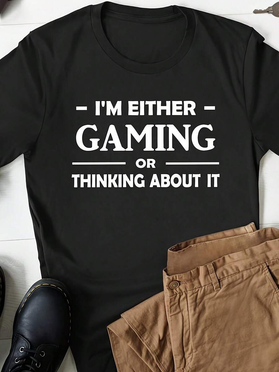 Funny Gaming Shirt, Gamer Shirt, Gaming T-Shirt, Gaming Gift, Gift For Gamers, Play Video Game Shirt, Video Game Lover Gifts - 款式18 - 查看 1