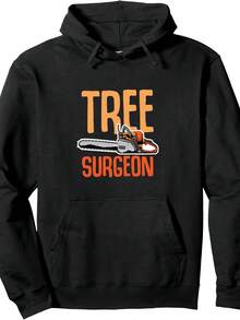 Tree Surgeon Chainsaw Woodworker Pullover Hoodie - Style 4 - View 1