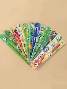 Bộ 12 vòng tay bóng đá, quà tặng tiệc bóng đá, vòng tay nhựa trang trí, quà tặng tiệc mừng em bé chào đời, đồ trang trí tiệc sinh nhật lần thứ nhất, đồ thủ công vui nhộn, đồ dùng tiệc tiết lộ giới tính, quà tặng tiệc bé trai, đồ trang trí tiệc sinh nhật lần thứ nhất, quà sinh nhật. - bóng đá - Xem 3