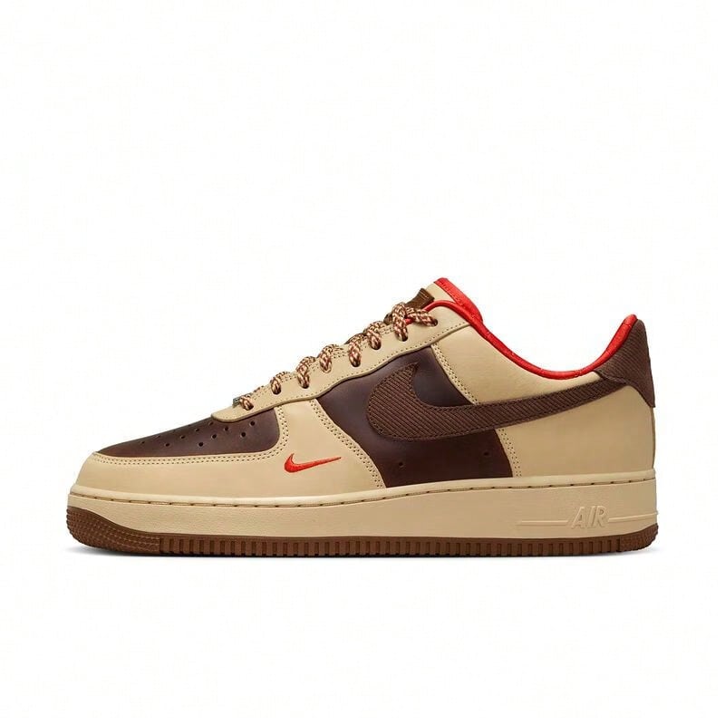 Nike Air Force 1 07 男士休闲运动鞋 HQ3447-222 - 米/棕 - 查看 1
