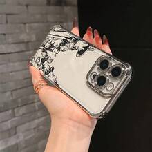 Funda para Teléfono: Estilo Popular de Anime "'s Bizarre Adventure", Compatible con los Modelos  17/16e/16/15/14/13/12/11/Mini/Pro Max/Air/X/XR/XSMAX/8/7 Plus, Funda Transparente Suave a Prueba de Golpes, Diseño Impreso UV, Preferida por Entusiastas de la Tecnología - Colores mezclados 2 - Ver 4