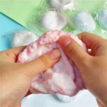 NewNewSqueeze Ball Toy, Noise Ball - Finger Relax Toy, Perfect For Kids' Party Gifts And Birthday Party Favors, Classroom Prizes, Halloween/Christmas/Easter Fun Items, Best Christmas Gift, Squishy/Squishie Toy, Fidget Toy, Slime, Stress/ BallKawaii Mochi Squishies Sensory SqueezeParty Favor - 珠子爭吵球 - 查看 4