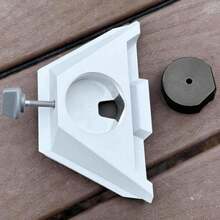 Mini Mount, Pole Mount with Mini Tripod Adapter, Adjustable Clamp Mount for RV Ladders, Guardrails, Compatible with Old Model Mini Accessories (Mount and Black Adapter)(Montura y adaptador negro) - Tipo 1 - Ver 7