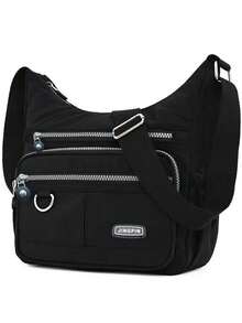 新款男士便携随身包大容量男士斜挎包男士单肩包多层包 - 彩色 - 查看 10