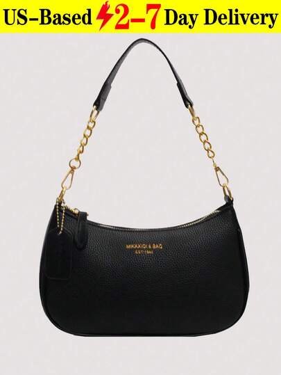 Women's Letter Adjustable Shoulder Strap Shoulder Bag, Zipper PU Leather Crossbody Bag, Armpit Bag, Small Wallet, Women's Handbag, Women's Wallet, Suitable For Outdoor Travel, Essential Backpack For Travel, Waterproof, Lightweight And Durable Casual Bag, Office University Bag, Brown, Elegant Women's Wallet, Women's Handbag, Women's Elegant Bag, Beautiful Women's Bag, Shoulder Bag, Crossbody Bag, Handbag, Travel Bag, Women's Wallet And Bag, Women's Wallet And Bag, Halloween, Women's Crossbody Bag, Jewelry Storage Box, Travel Essentials, Halloween Wallet, Women's Bag, Gifts For Women, Suitable For Valentine's Day, Parties, Wedding Dresses, Dates, As Shoulder Bag/Crossbody Bag, Elegant Women's Coin Purse