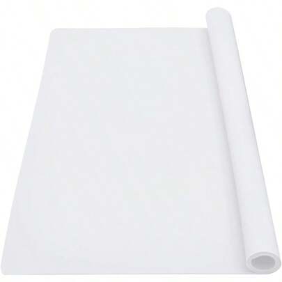 Large Silicone Mat 60 X 40cm Of 1 Heat Resistant And NonSlip Kitchen Bench Top Protector For Air Fryer Microwave Table Easy To Clean Clear