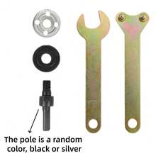 电钻转换头压板，电钻配件，手电钻角磨机连杆，电钻转换头转换器切割角磨机配件套装 - 黑色 - 查看 13