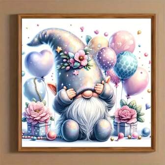 5D DIY Diamond Painting Kit, Round Full Drill Canvas Handcraft, Suitable For Beginners And Hobbyists, Living Room/Bedroom Wall Decor, Art Gift For Friends And Family