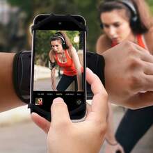 户外跑步臂包，360°旋转健身手机腕包，专业运动包，臂腕两用跑步包，户外骑行臂包，便携式手机收纳包，轻便运动健身臂包，防汗健身手机支架，兼容市面上大多数手机，非常适合跑步、慢跑、骑行、徒步和健身房锻炼。 - 彩色 - 查看 5