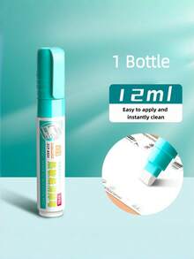 1pc Personal Information Protection Tool - Thermal Paper Privacy Eraser, Delivery Slip, Credit Card Bill Information Cleaning Tool, Wipe Clean Instantly, Prevent Data Leakage