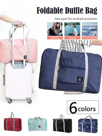 1pc Multi-Functional Travel Makeup Bag, Large Capacity Cosmetic Storage Pouch, Bathroom Toiletry Organizer, Makeup Brush Holder, Perfume Storage Box, Waterproof Organizer Bag, Suitable For Toiletries, Pens, Eyeshadow Brushes, Sanitary Napkins, Lipsticks, Makeup Pencils, Lip Gloss, Skincare, Digital Products, Great Gift For Valentine's Day, Mothers, Friends, Teachers