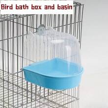 随机颜色鹦鹉洗澡盒，鸟浴盆，鹦鹉玩具，仓鼠玩具，仓鼠用品，鸟玩具，鸟用品，超强吸水速干优质超细纤维毛巾，宠物美容用品，浴袍，适用于玄凤鹦鹉，折衷鹦鹉，凤头鹦鹉，提姆纳非洲灰鹦鹉