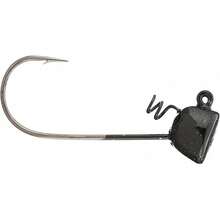 Buckeye Señuelos removedor de Manchas Modelo Pro con Resorte Resistente y Gancho de níquel para cebos de Pesca de plástico Suave, Paquete de 5 - Negro - - Ver 3