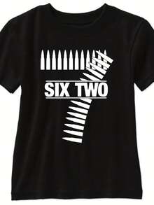 7 Six Two Short Sve T Shirt Gildan Tee - Free Shipping! - Style 8 - View 1