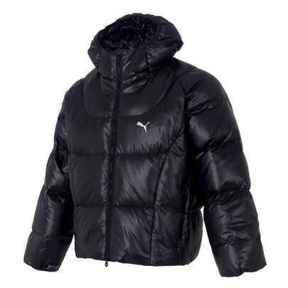 Puma 男裝連帽羽絨外套 Hooded Down Jacket 休閒服上衣運動服日常戶外旅遊外套（80%羽絨，20%羽毛）