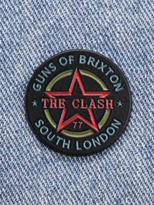 1pc Unique Metal Drip Oil Solar System Fashion Lapel Pin, Suitable For Backpack, Clothing, All Season Accessory