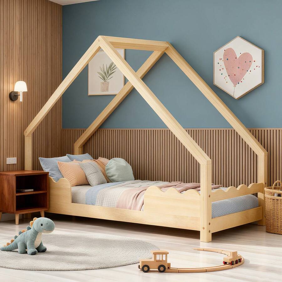 Kids Bed Frames, Headboards & Footboards - White - View 1