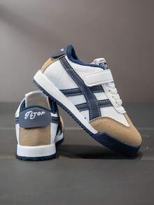 男童软底运动鞋，适合春、夏、秋、冬四季穿着，休闲鞋 - 藍色 - 查看 3