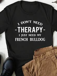 Funny French Bulldog T-Shirt, French Bulldog Owner Shirt, French Bulldog Gift, French Bulldog Owner Gift, Dog Lover Shirt, Dog T Shirts - 款式16 - 查看 1