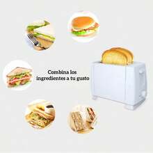 ✨ Características Principales:  Tostadora con ranura para pan.  Capacidad para 2 rebanadas.  6 velocidades para ajustar el tostado.  Esta tostadora es ideal para quienes buscan una opción versátil para tostar su pan. Con su ranura para pan y 6 velocidades, puedes ajustar el tostado según tus preferencias. Perfecta para uso diario en la cocina.   Descripción Detallada:  Ranura para pan: Asegura un tostado uniforme.  2 rebanadas: Capacidad para dos rebanadas de pan.  6 velocidades: Opciones para ajustar el tostado.  Esta tostadora ofrece comodidad y versatilidad en la preparación de tu pan. Es una opción práctica para la cocina. - Tipo de Enchufe A USA (110-127V) - Ver 3