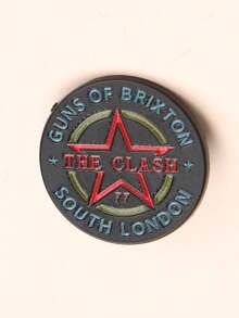 1pc Unique Metal Drip Oil Solar System Fashion Lapel Pin, Suitable For Backpack, Clothing, All Season Accessory