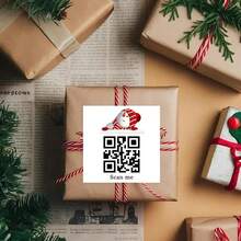 Customized Cards, Christmas Cards, Christmas Event Cards, Gift Cards, Discount Cards, Customized Greeting Cards, Customized QR Codes, Customized Payments, Customized Coupons, Customized Event Cards, Customized Counter Cards, Birthday, Party, Holiday, Wedding, Confession, Table Cards - Christmas QR Code Card - View 20