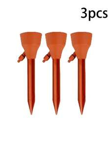 5 件套植物自动浇水套件，带可调流量自动滴灌系统，适用于室内和花园植物，无需电池，适合标准欧洲和美国螺纹瓶 - 彩色 - 查看 18