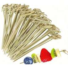 400 قطعة/عبوة من أعواد الخشب الديكورية المنحوتة بتصميم الزهور عالية الجودة، مناسبة للهامبرغر والفواكه والأطباق والحفلات والأعراس والهدايا، بديل صحي ونظيف عن تناول الطعام باليد - لون الخيزران - مشاهدة 2