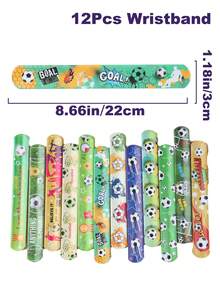 Bộ 12 vòng tay bóng đá, quà tặng tiệc bóng đá, vòng tay nhựa trang trí, quà tặng tiệc mừng em bé chào đời, đồ trang trí tiệc sinh nhật lần thứ nhất, đồ thủ công vui nhộn, đồ dùng tiệc tiết lộ giới tính, quà tặng tiệc bé trai, đồ trang trí tiệc sinh nhật lần thứ nhất, quà sinh nhật. - bóng đá - Xem 8
