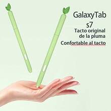 QWYJ Funda para  Galaxy Tab S7 Pencil Case y  Tablet S7 Plus S Pen y  S8u y  S7 FE S7FE Case Silicona Protectora Fresa pequeña - Fresapequea - Ver 4