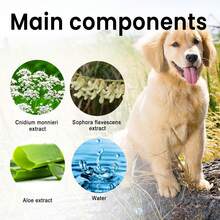 Pet Fur Growth Enhancer, Cat & Dog Hair Repair & Conditioning Spray