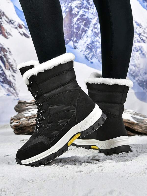 بوت ثلج نسائية عالية الأعلى متعددة الاستخدامات مبطنة بالحرارة وسميكة ودافئة، بوت نسائية للتنزه في الهواء الطلق مضادة للانزلاق، بوت نسائية عالية الأعلى مقاومة للانزلاق وطويلة للشتاء بحجم كبير، بوت نسائية مبطنة بالحرارة وسميكة، بوت نسائية طويلة، بوت ثلج نسائية دافئة وأنيقة، بوت تنزه شتوية نسائية للهواء الطلق