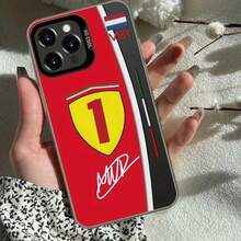 "2pcs Set" F1 Car Number 1 Unique VER Signature Style Formula Phone Case For  11 12 13 14 15 16 Pro Max Plus, Sports Car Inspired Shockproof Anti-Scratch Drop-Proof Phone Cover For, Designer Phone Case, Phone Case With Lip Gloss Holder, Fluffy Phone Case, Christmas Phone Case, Dog Phone Case, Antiscratch Case, Phone Protection, Stylish Phone Protector, Protective Phone Shell, Durable Phone Protector,  Protector, Sports Fans,  Followers - Mixed Color 1 - 查看 5