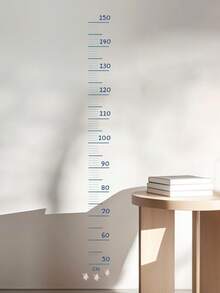 1pc Minimalist Kids Height Growth Measurement Wall Sticker, 50-150cm, Suitable For Home, Room, School Baby Shower Family Decorations Gifts