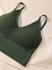 3pcs/Set Women's Criss-Cross Back Wireless Bras - Multicolor - View 4