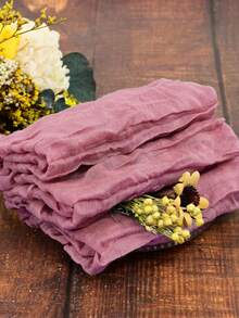 6 paquetes de servilletas de gasa de 20"X20" color verde salvia, servilletas de gasa rústicas a granel para decoración de mesa de cena para boda, despedida de soltera, baby shower y fiestas