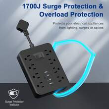 Xiao M I 12 In 1 Multi-Functional Usb Plug Mobile Phone Charging Multi Hole Household With Cable Plug Board Dormitory Compact Plug