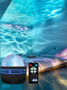 1. PC USB Aurora Projector Lamp, Aurora Starlight Lamp With Remote Control, Adjustable Brightness LED Night Lamp, Lighting Lamp, Aesthetic Lighting For Furniture Decoration In Bedrooms And Living Rooms, Decorative Lighting For Parties And Festival Events, Suitable As Birthday Gifts, Valentine's Day Gifts, Christmas Gifts, Create A Romantic Aurora Starlight Atmosphere In Your Home!