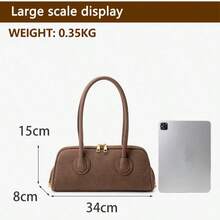 Sac à main vintage pour femme, nouveau sac de mode mat pour l'épaule/sous le bras, sac fourre-tout haut de gamme