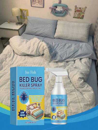 Spray contendo óleo de melaleuca, óleo de eucalipto e extrato de pimenta de Sichuan. Não deixa resíduos e é ideal para pulverizar em superfícies de colchões, sofás, tapetes, guarda-roupas e outros itens domésticos. O produto seca completamente sem a necessidade de enxágue ou lavagem, tornando-se um item essencial para o dia a dia em casa.
