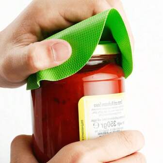 1pc/2pcs,Multifunctional Rubber Bottle Opener Pad, Round Non-Slip Can Opener,