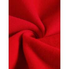 Unisex 100% Cotton Cross Print Hoodie Various Colors Streetwear - 紅色 - 查看 4