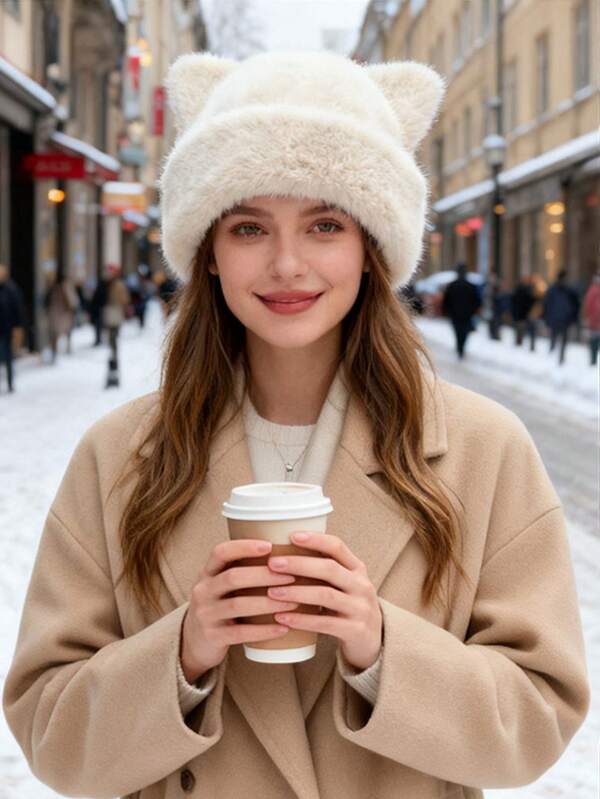 1 Stück oder 2 Stück Unisex Fleece Fischerhut, dick und warm mit Ohrenschutz, geeignet für den täglichen Gebrauch, Eiskunstlauf, Skifahren usw.