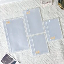 20/30/50p/Bag M5/A8/A7/A6 Planner Refill Pages, Sticker Book Spare Parts, Sticker Book Loose Leaf, Sticker Book Inner Pages - Clear - View 1