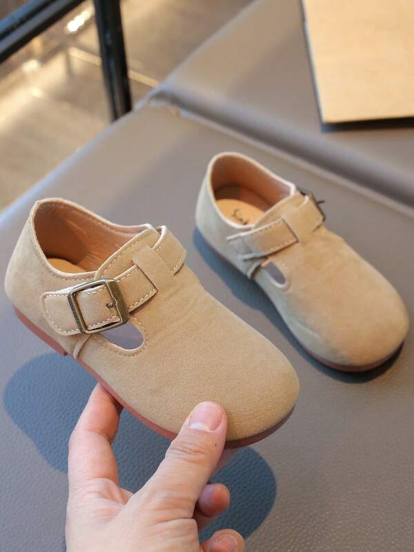 زوج من أحذية مسطحة كاجوال للأطفال الجنسين، جلد اصطناعي، مناسبة للربيع والخريف والشتاء، للخارج والمدرسة، للرضع والأطفال الصغار، لجميع المواسم