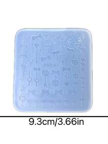 Phụ kiện khuôn đúc nhựa, khuôn silicon cho nhựa lỏng, khuôn silicon làm móc khóa nhựa, phụ kiện khuôn nhựa. - Silicon - Xem 7